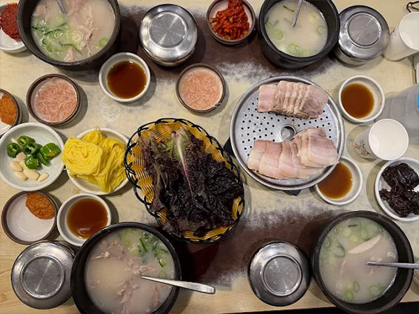 부산진구 송정3대국밥 대표 음식