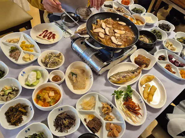 보은군 경희식당 대표 음식