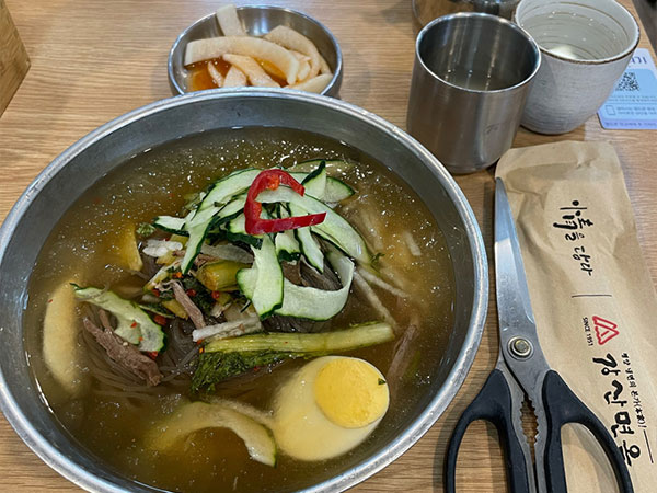 중구 강산면옥 대표 음식