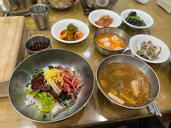 중구 새진주식당 대표 음식