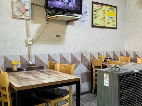 원주시 함흥면옥 내부 인테리어