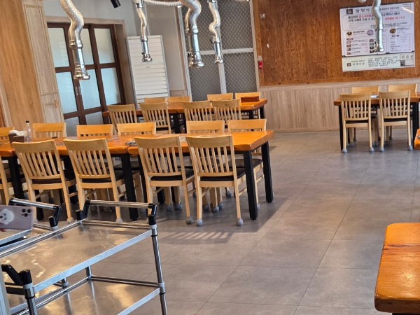 횡성군 함밭식당 내부 인테리어