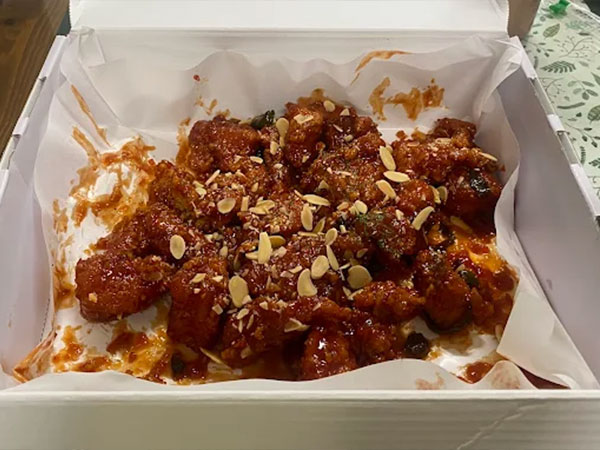 속초시 만석닭강정 중앙시장점 대표 음식