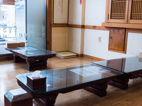 보은군 속리토속음식점 내부 인테리어