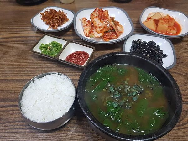 영동군 일미식당 대표 음식