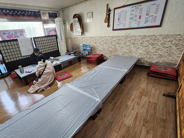 서산시 콩이랑두부랑 내부 인테리어