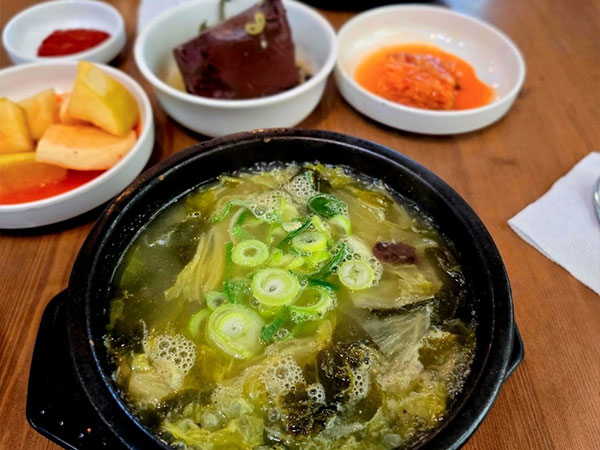 예산군 뜨끈이집 대표 음식