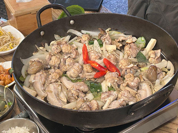 중구 성일집 대표 음식