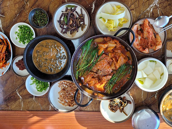 화순군 양지식당 대표 음식