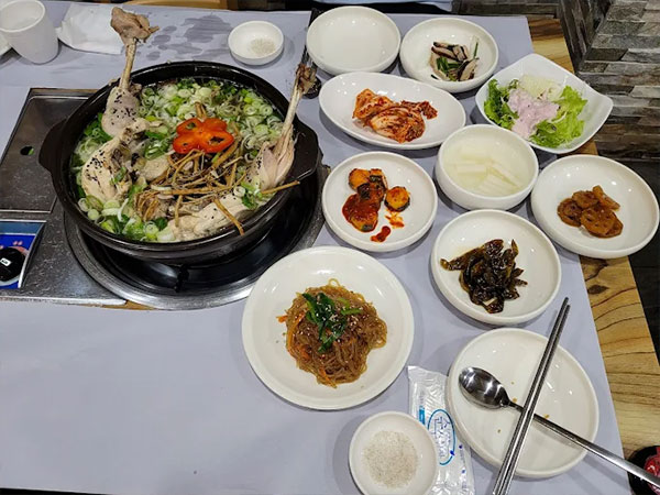 익산시 백제가든 대표 음식