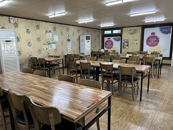 부안군 계화회관 내부 인테리어