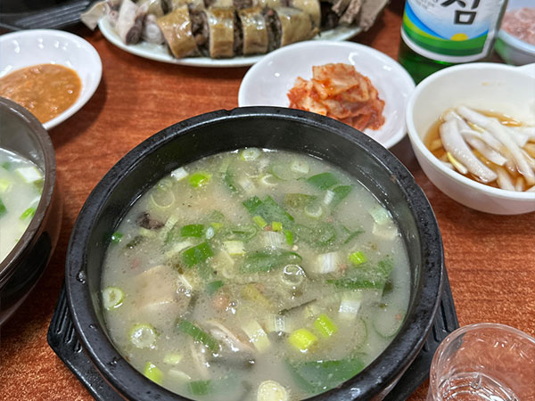 중구 이모식당 대표 음식