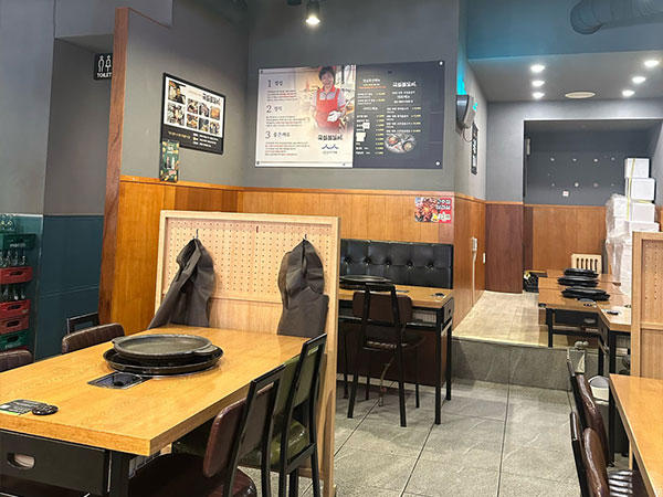 중구 국일불갈비 내부 인테리어