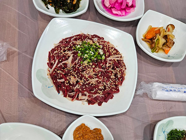 동구 반야월원조말고기 대표 음식