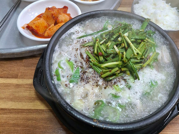 동구 일경식당 대표 음식