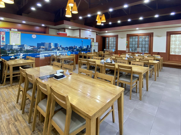 수성구 창해물회 내부 인테리어