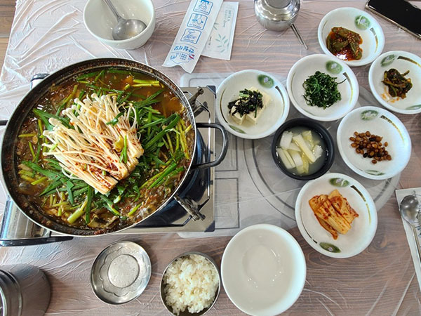 달성군 대동식당 대표 음식