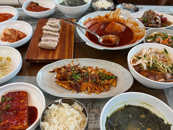 제주시 도라지식당 대표 음식