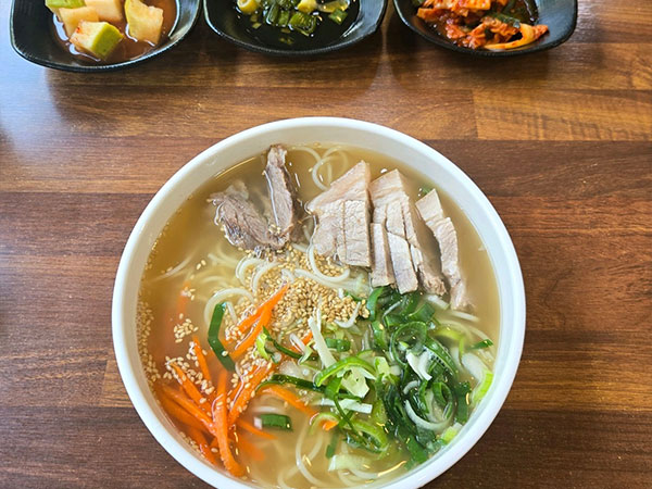 제주시 국수마당 본점 대표 음식