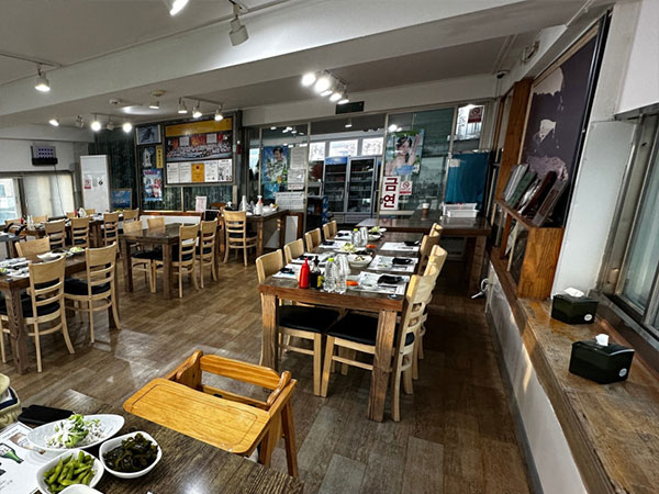 서귀포시 진미명가 내부 인테리어