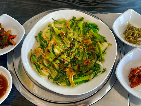 포항시 남구 시락국수 파전