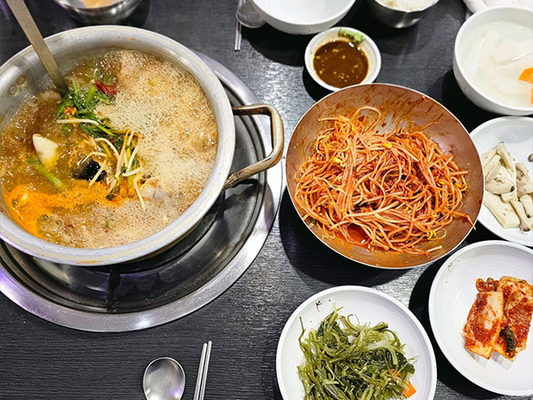 경주시 삼영복식당 대표 음식