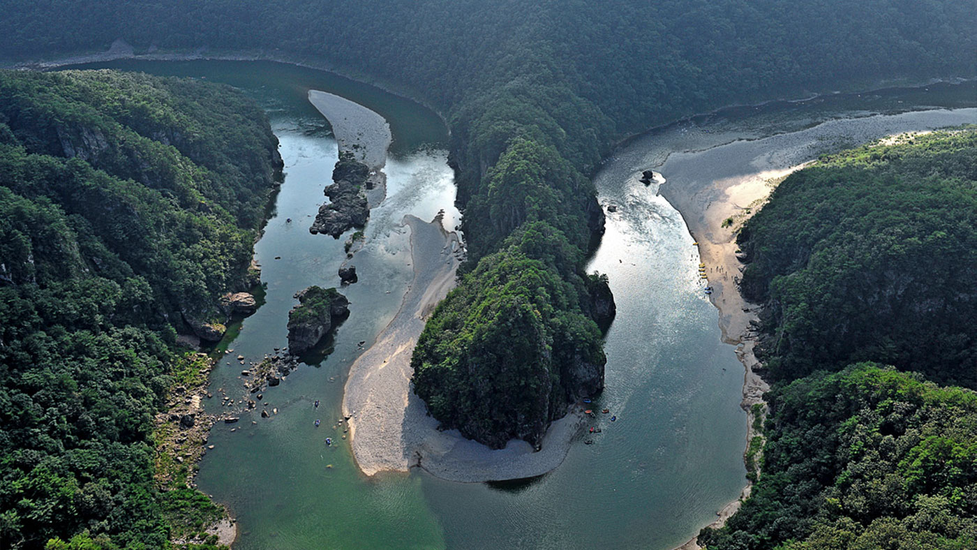 영월 어라연 일원 (寧越 魚羅淵 一圓): 명승 제14호