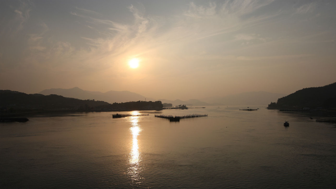 남해 지족해협 죽방렴 (南海 只族海峽 竹防簾): 명승 제71호