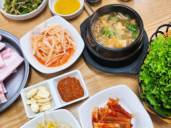 만수불고기 된장찌개
