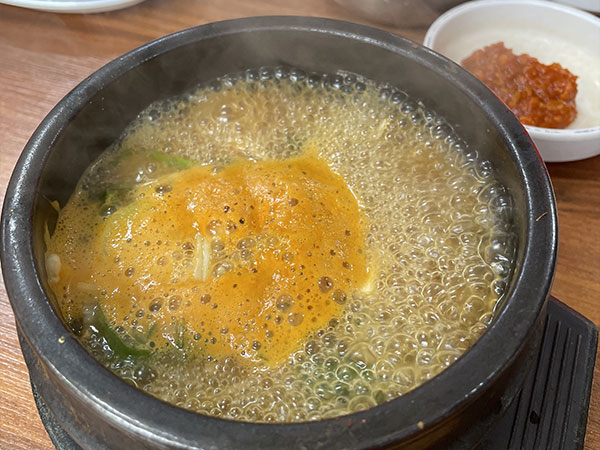 은하갈비 된장찌개