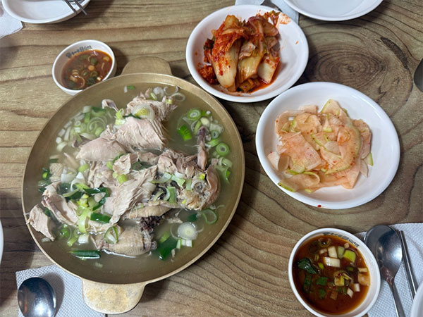 신정식당 닭수육