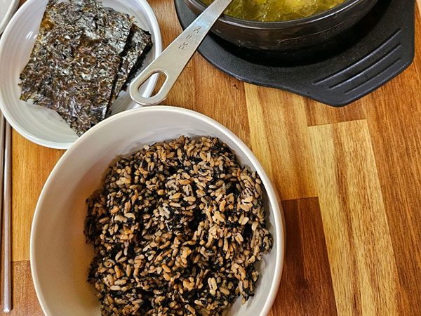 향적산한상 톳밥