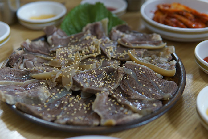 나주곰탕 하얀집 수육