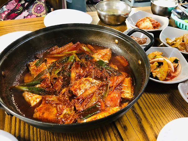 복집식당 갈치조림