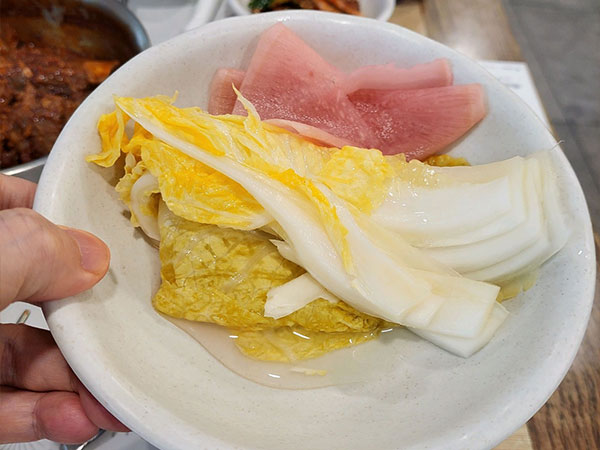 벙글벙글찜갈비 백김치