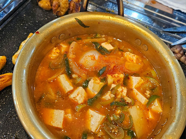 안지곱창막창 된장찌개