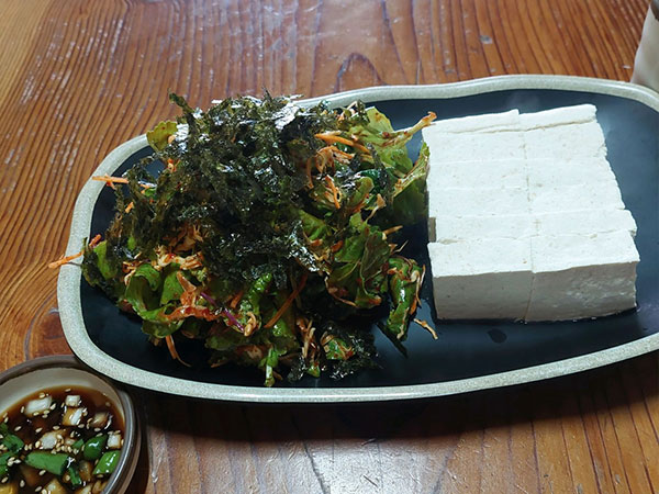 시골밥상 촌두부