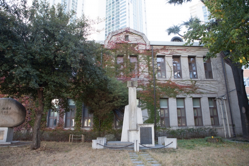 구 대구사범학교 본관과 강당